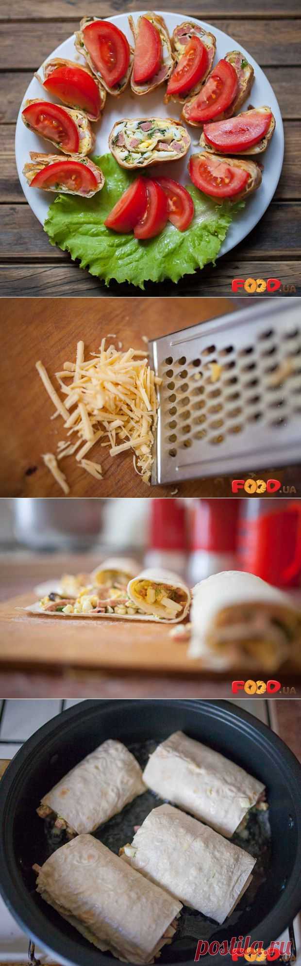 Закусочные рулеты - Кулинарные рецепты на Food.ua