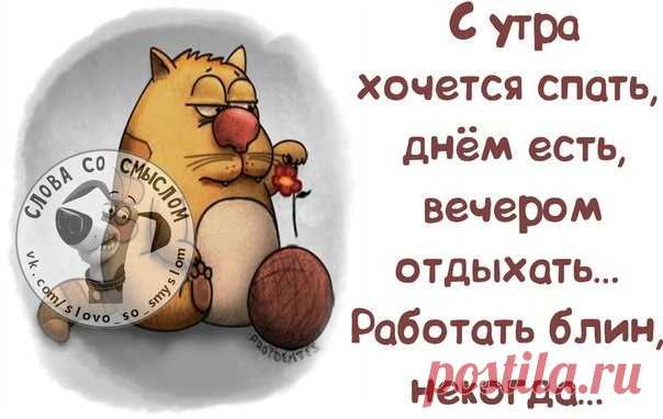 работать некогда