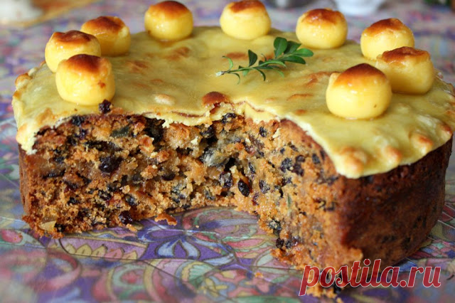 Британский торт Симнел | КУЛИНАР клуб