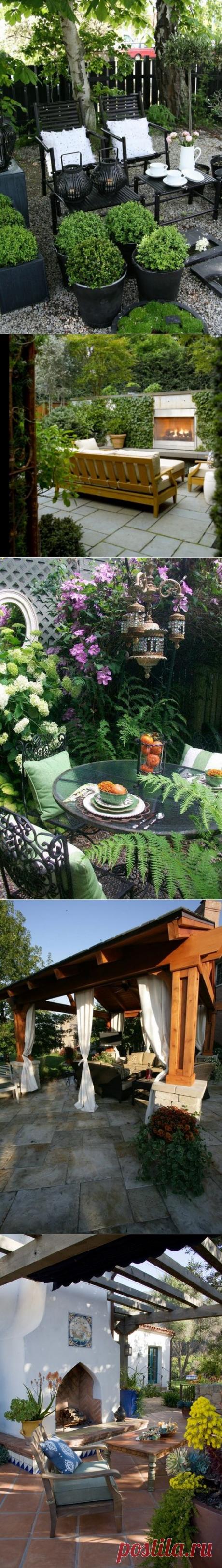 Как обустроить зону отдыха в саду — 6 соток