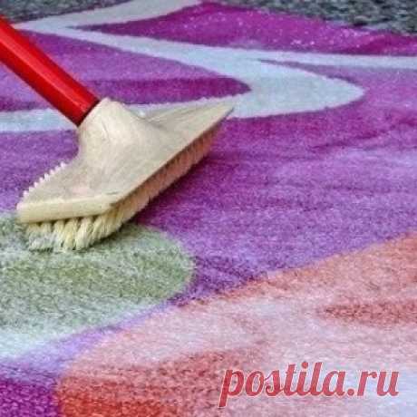 Волшебное средство для мытья ковра