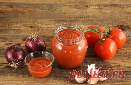 Домашний томатный соус-кетчуп на зиму