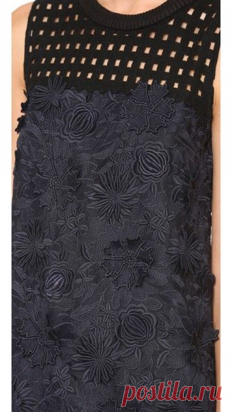 Sea Платье с цветочной вышивкой | SHOPBOP