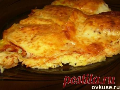 Картофельная...почти пицца))) - Простые рецепты Овкусе.ру