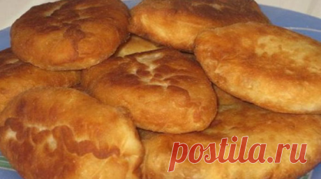 Пирожки с капустой, жаренные на сковороде