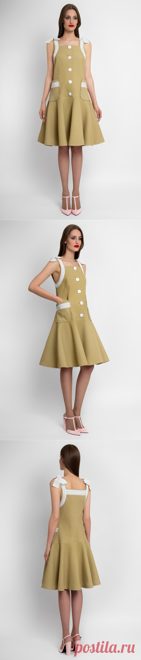 Pintel Store — NAYARA — women dress in cotton (Versace)