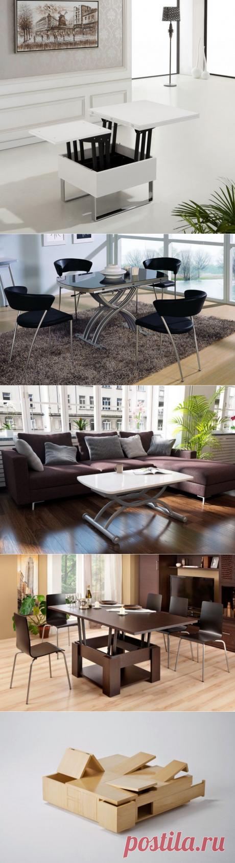 Как выбрать стол трансформер для гостиной — выбираем какой стол лучше: раскладной, раздвижной или круглый стол трансформер