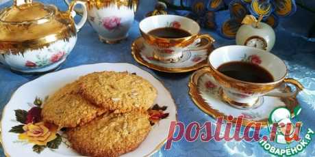 Кукурузно-овсяное печенье с семечками – кулинарный рецепт