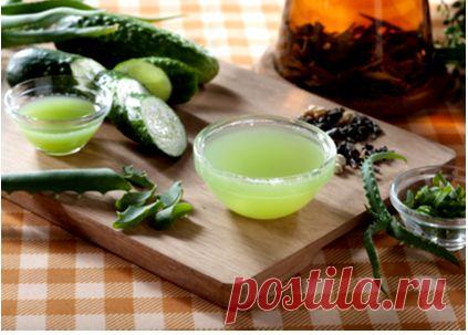 Огуречный лосьон - польза и несколько домашних рецептов