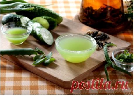 Огуречный лосьон - польза и несколько домашних рецептов