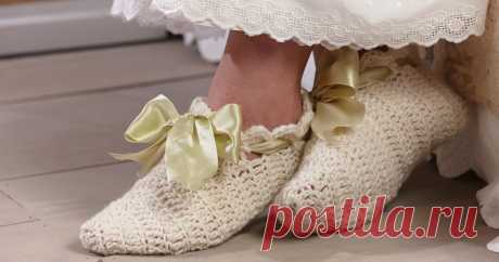 Ida McKinley’s Crocheted Slippers | Interweave