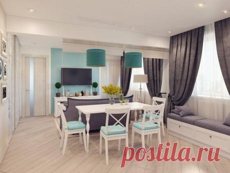 Нежный интерьер