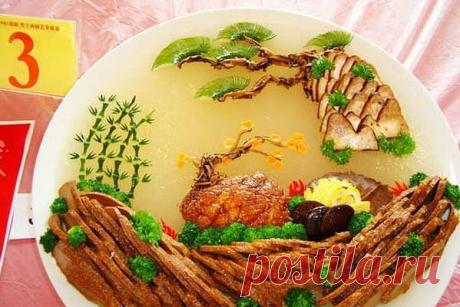 Как украсить стол.
