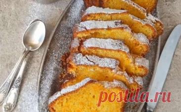 Морковный кекс.