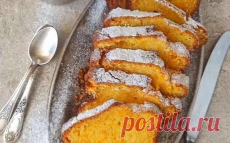 Морковный кекс.