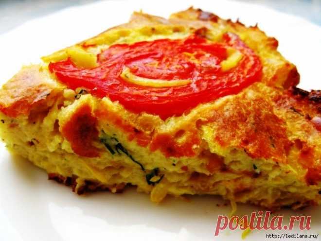 КАБАЧКОВЫЙ ПИРОГ-ЗАПЕКАНКА.
