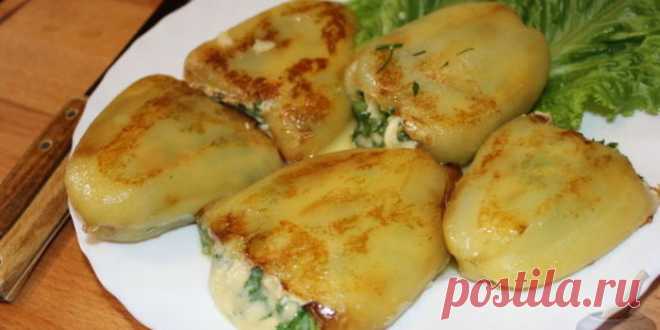 Жареный болгарский перец с сыром