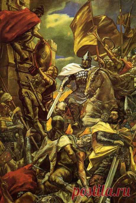 А.Клименко. Триумф князя Олега