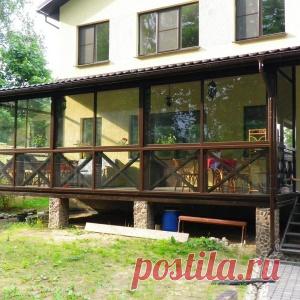 ВАРИАНТЫ ВЕРАНДЫ К ДОМУ ФОТО - МирТесен