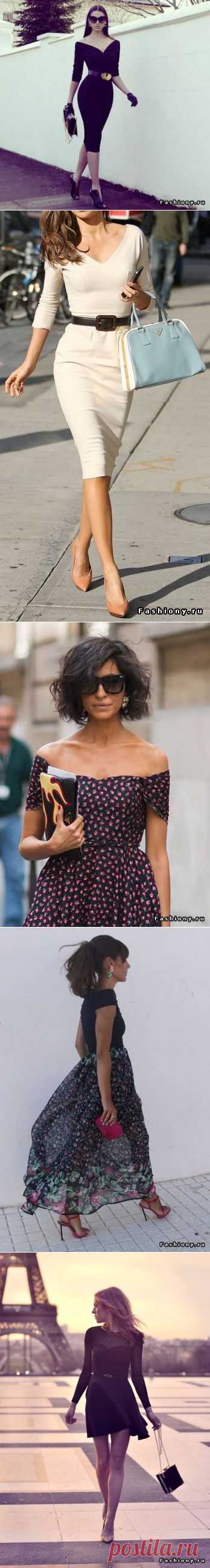 Женственность начинается с платья