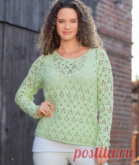 Знакомимся с летней линией джемперов крючком. И вяжем узор в рубчик для кардигана. | Asha. Вязание и дизайн.🌶 | Яндекс Дзен