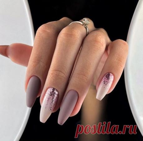 Очень модный маникюр зима 2019. Пять трендов, 25 идей + фото. Кошачий глаз, асимметрия, втирка, косы -Фото – модный дизайн ногтей