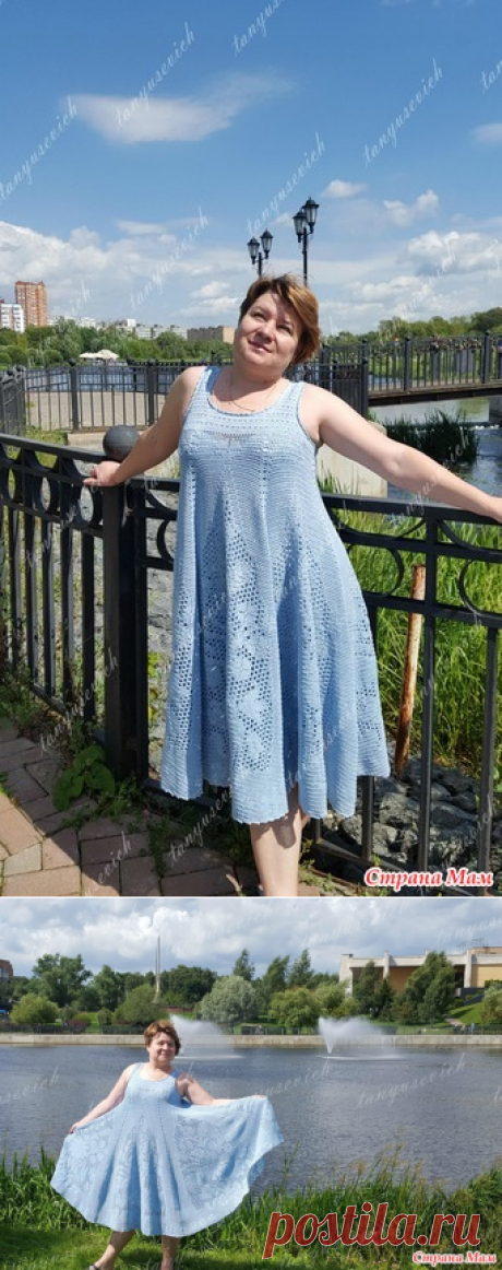 Цветочная фея: сарафан - Вязание - Страна Мам