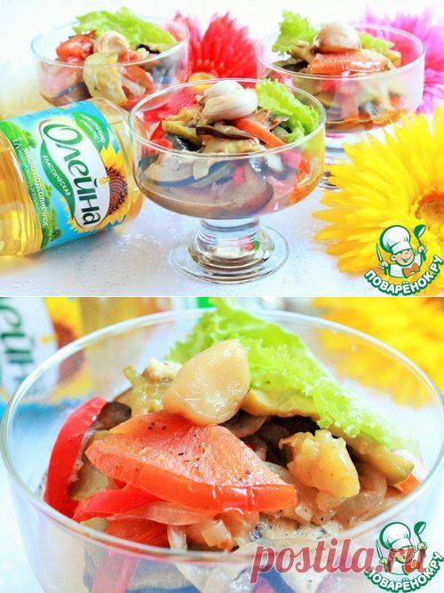 Горячее "Имам Баялды" без калорий - кулинарный рецепт