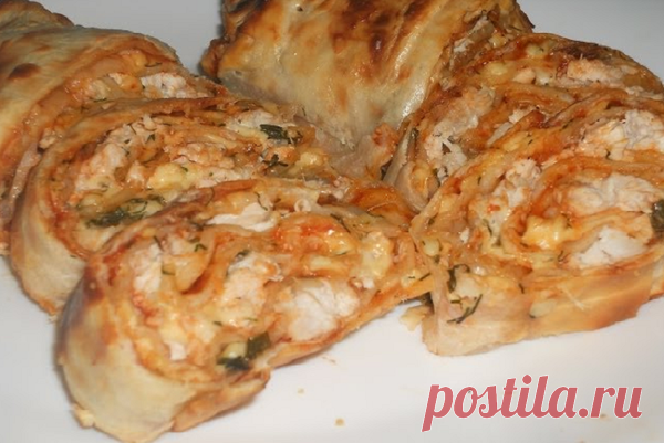 Быстрый и сытный перекус - трубочки из лаваша | Вкусные рецепты | Яндекс Дзен