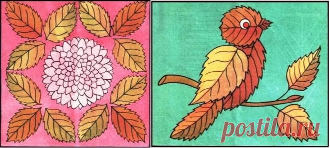 технологическая карта урока по технологии 1 класс Аппликация из засушенных листьев. «Золотая осень» фгос конышева: 4 тыс изображений найдено в Яндекс.Картинках