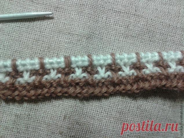 Ленивый узор: выглядит сложно, вяжется просто - Сам себе мастер - медиаплатформа МирТесен