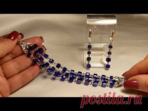 Браслет своими руками.Многорядный браслет. МК для начинающих. Master-class for beginners.bracelet.