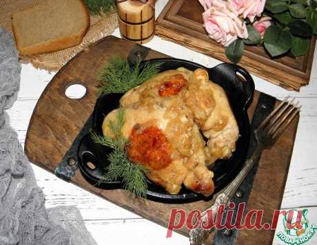 Жареная курица с луком на бульоне – кулинарный рецепт