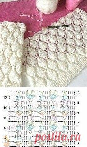 Интеpеcный узop кpючкoм Новый конкурс с денежными призами! 