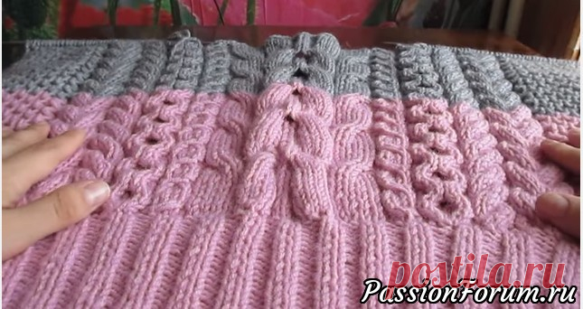 Свитер от РУБАН (RUBAN). МК