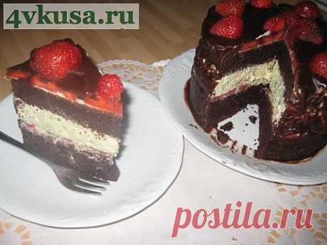 Клубничный торт. | 4vkusa.ru