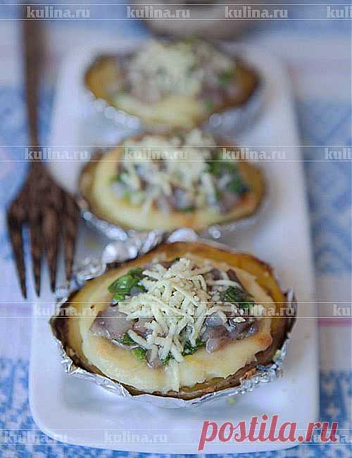 Картофель запеченный с сыром в фольге – рецепт приготовления с фото от Kulina.Ru