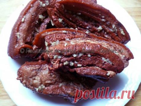 ГРУДИНКА В ЛУКОВОЙ ШЕЛУХЕ — ЗАМЕНА МАГАЗИННЫМ НАРЕЗКАМ — Це Цікаво