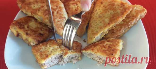 Очень необычная и аппетитная замена скучным котлетам