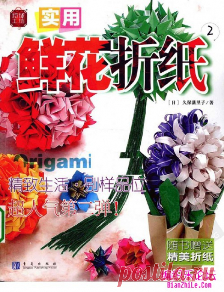 鲜花折纸电子书，实用鲜花折纸02（全书）-编织乐论坛