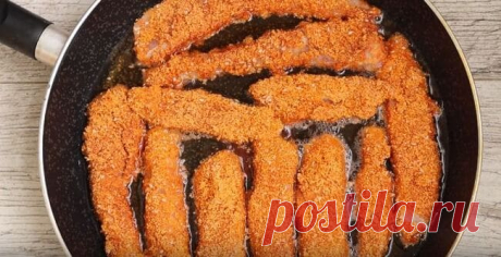 Куриные Палочки в Панировке Очень Вкусный Рецепт Куриные палочки в панировке - простой и быстрый рецепт. Всего за 20 минут у вас получатся очень вкусные палочки из куриной грудки.