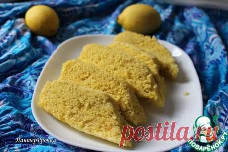 Лимонный пирог на пару - кулинарный рецепт
