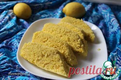 Лимонный пирог на пару - кулинарный рецепт