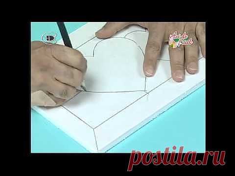 Мастера рукоделия - рукоделие для дома. Бесплатные мастер-классы, фото и видео уроки - Видео мастер-класс по кинусайге: Коробка с сердечками