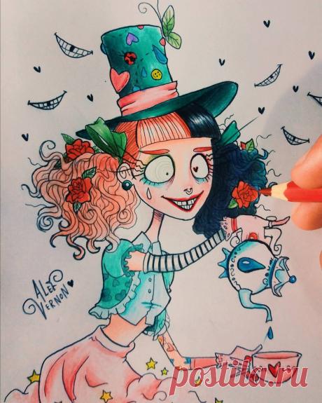 15k Likes, 186 Comments - Alef Vernon (@alefvernonart) on…
