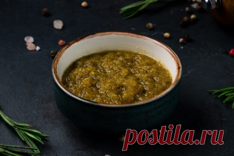 Ткемали из зеленых слив на зиму — Домашняя кулинария
