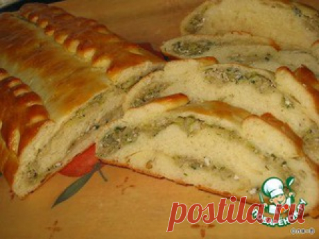 Кулебяка с капустой - кулинарный рецепт