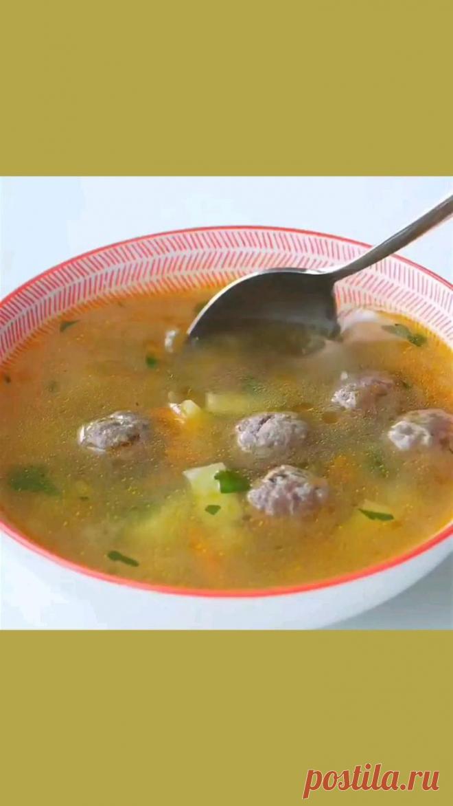 17.12.2022 - Автор пина в Pinterest: Валентина. Суп с фрикадельками 😋лучший кулинарный канал по ссылке в шапке профиля