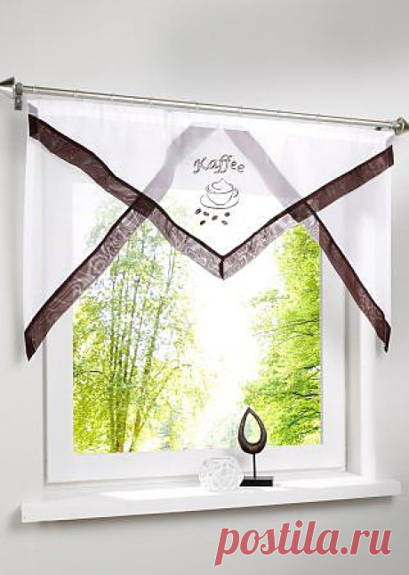 Короткая занавеска, Кулиска белый - bpc living - bonprix.ru