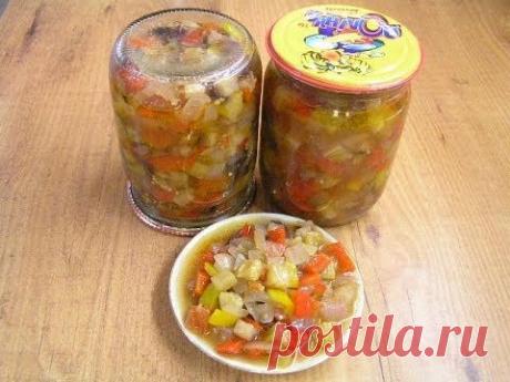 Соте из баклажанов - видео рецепт